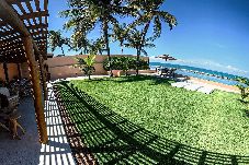 Casa em Barra de São Miguel - Casa Pé na Areia Com 05 Suítes