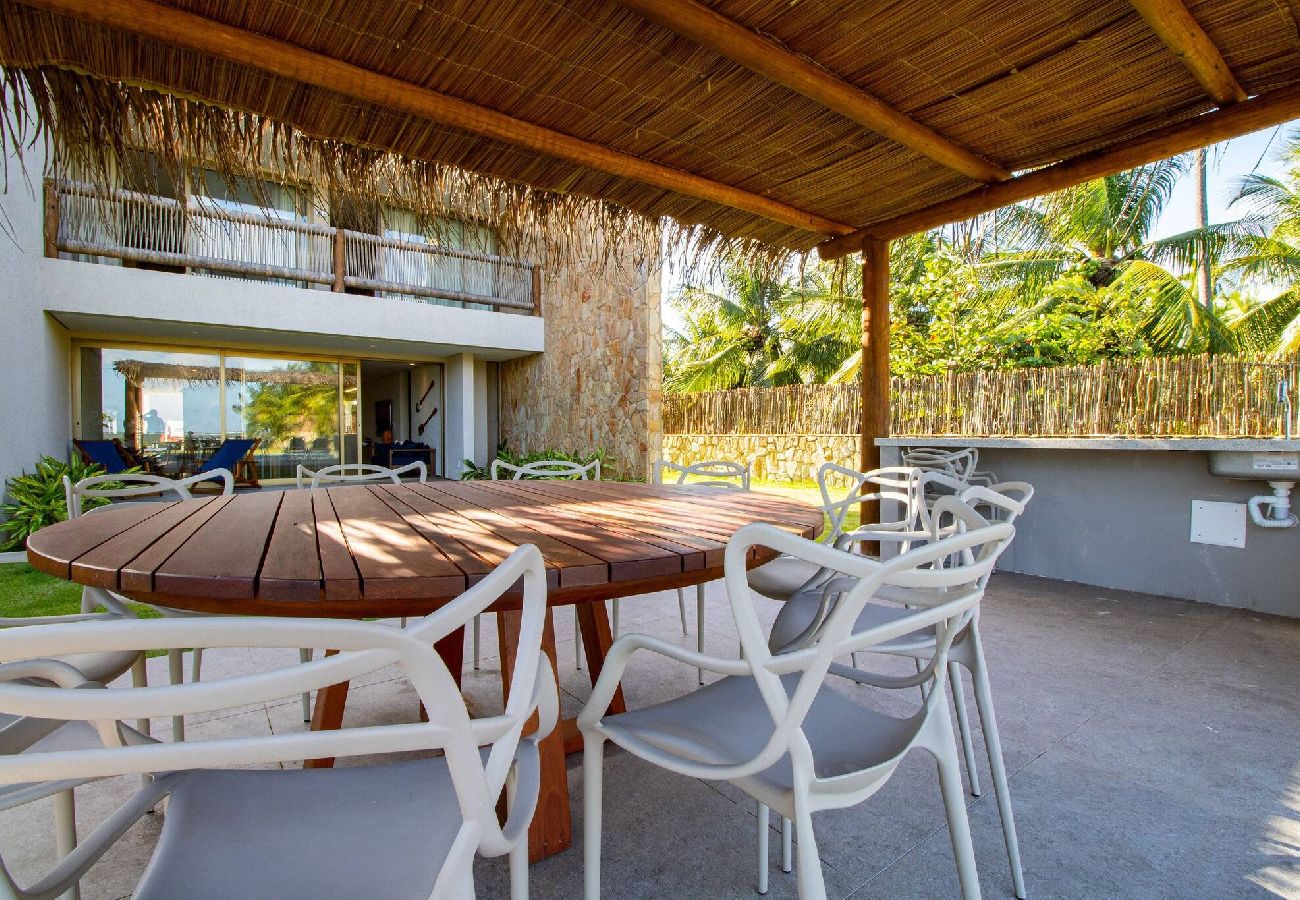 Casa em São Miguel dos Milagres - Casa Beira Mar em Milagres Para 13 Pessoas 