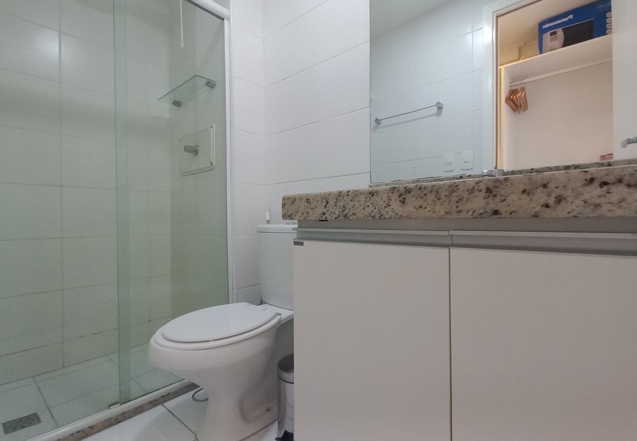 Apartamento em Barra de São Miguel - Barra Bali - Apartamento com Varanda