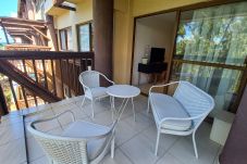 Apartamento em Barra de São Miguel - Barra Bali - Apartamento com Varanda