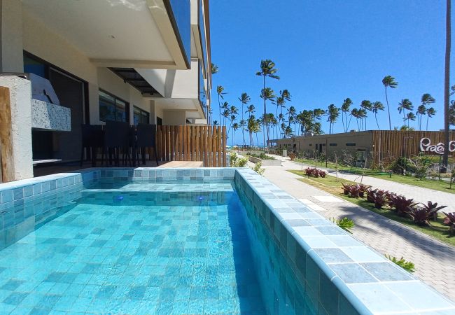 Apartamento em Maceió - Cond Pé na Areia com Piscina Privativa