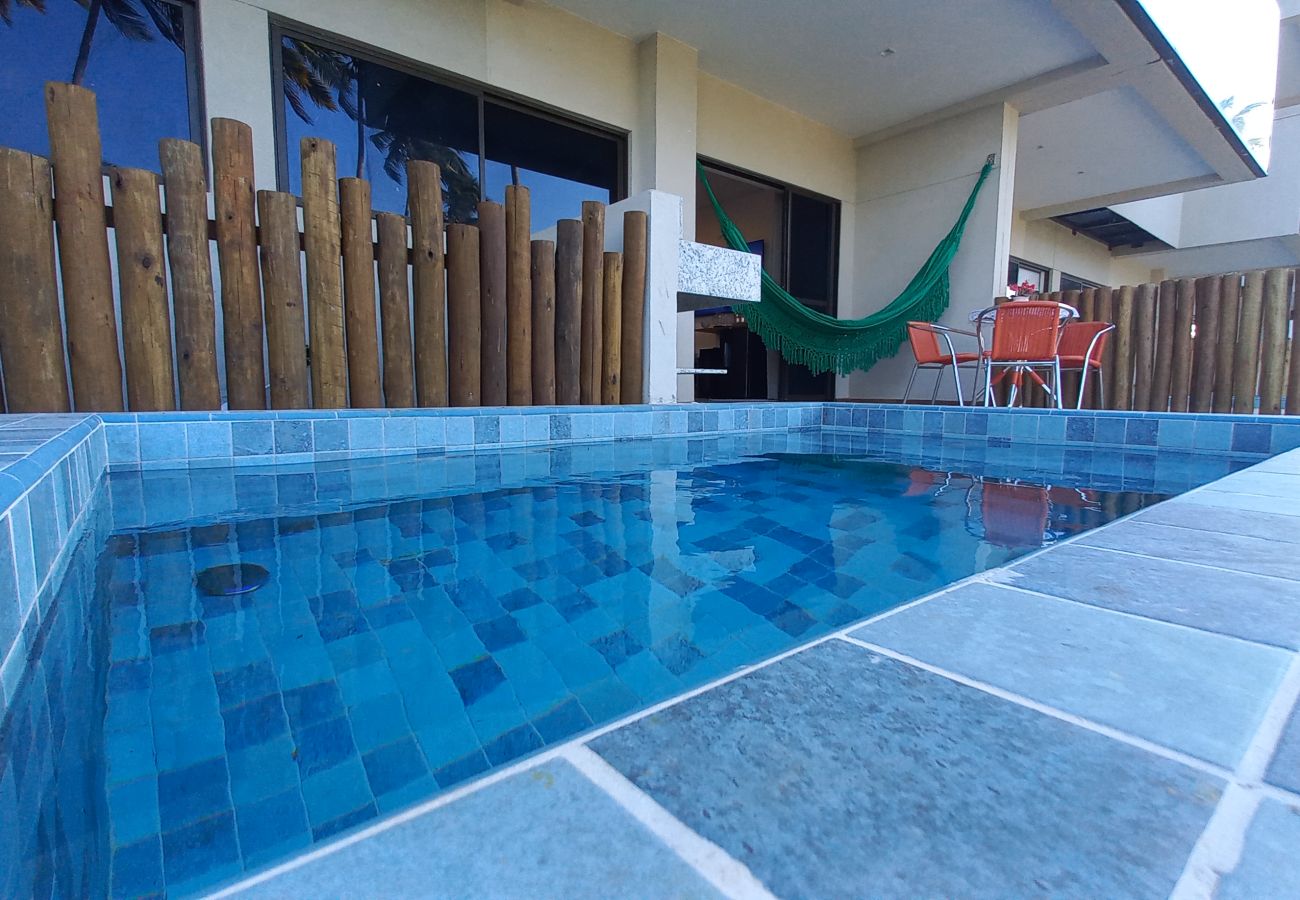 Apartamento em Maceió - Apto Pé na Areia com Piscina Privativa