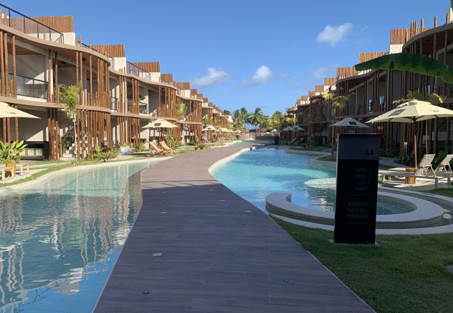 Apartamento em Porto de Pedras - Studio Cond. Acesso a Praia Para 04 Pessoas