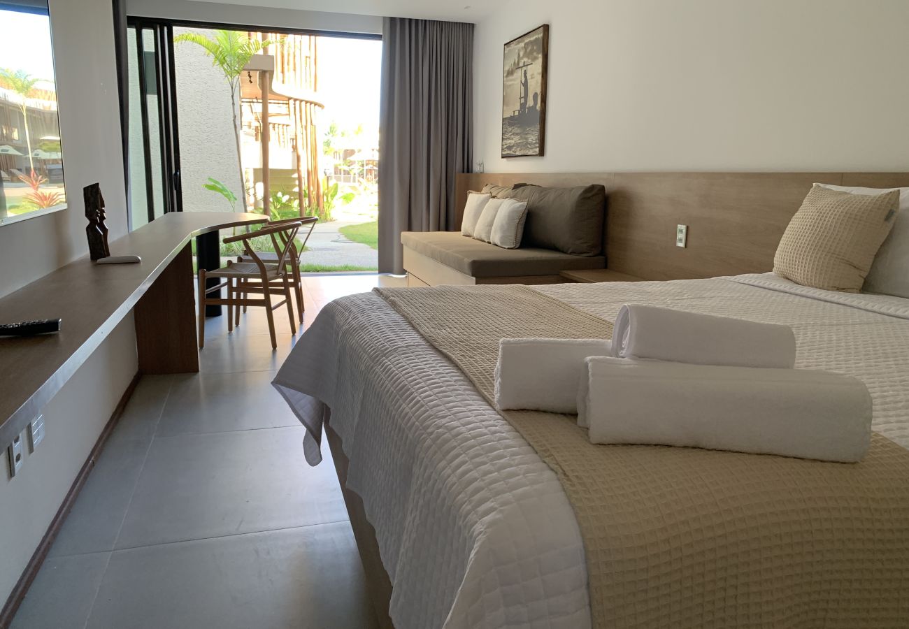 Apartamento em Porto de Pedras - Studio Cond. Acesso a Praia Para 04 Pessoas