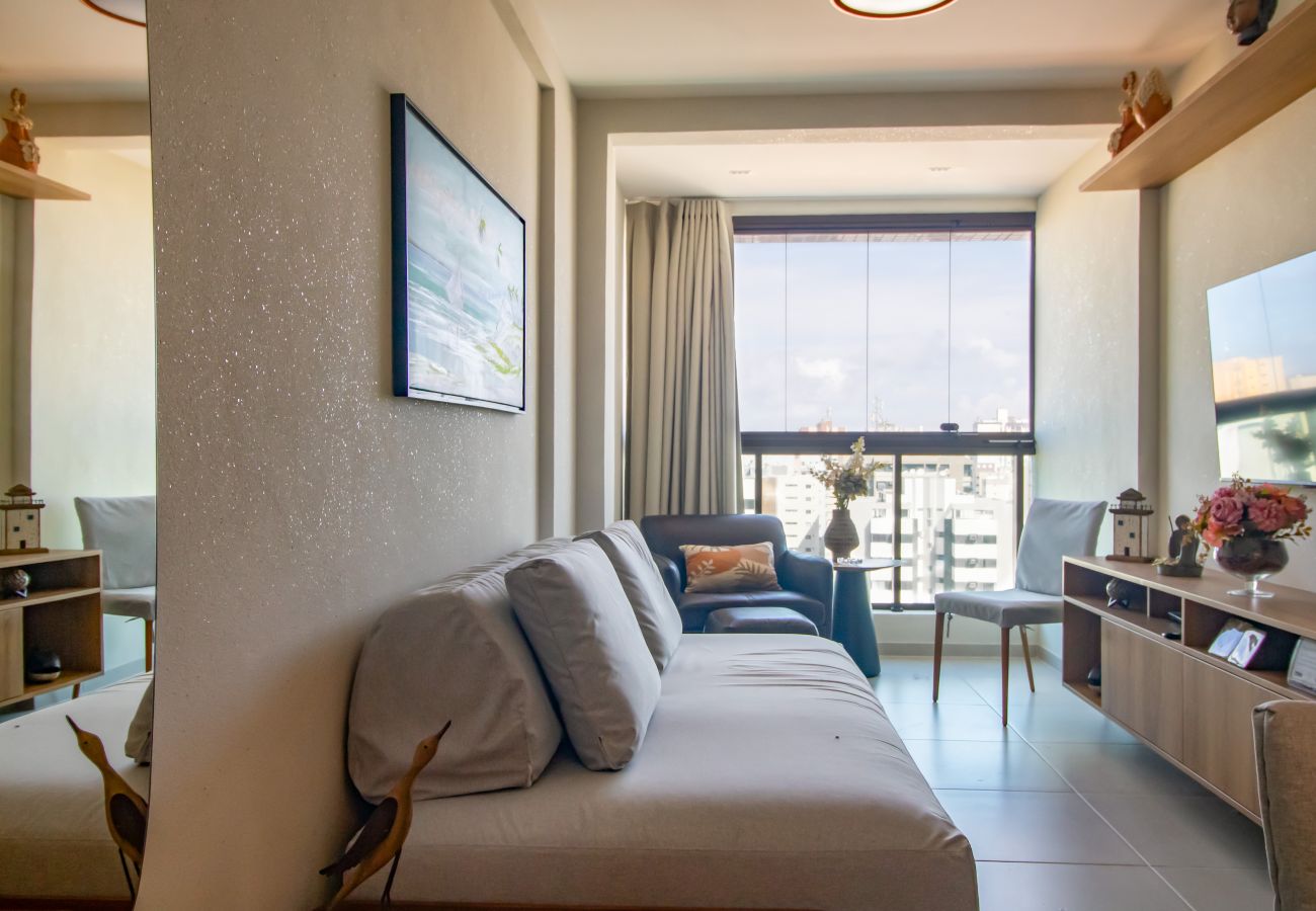 Apartamento em Maceió - Apartamento com Vista 3min da praia 