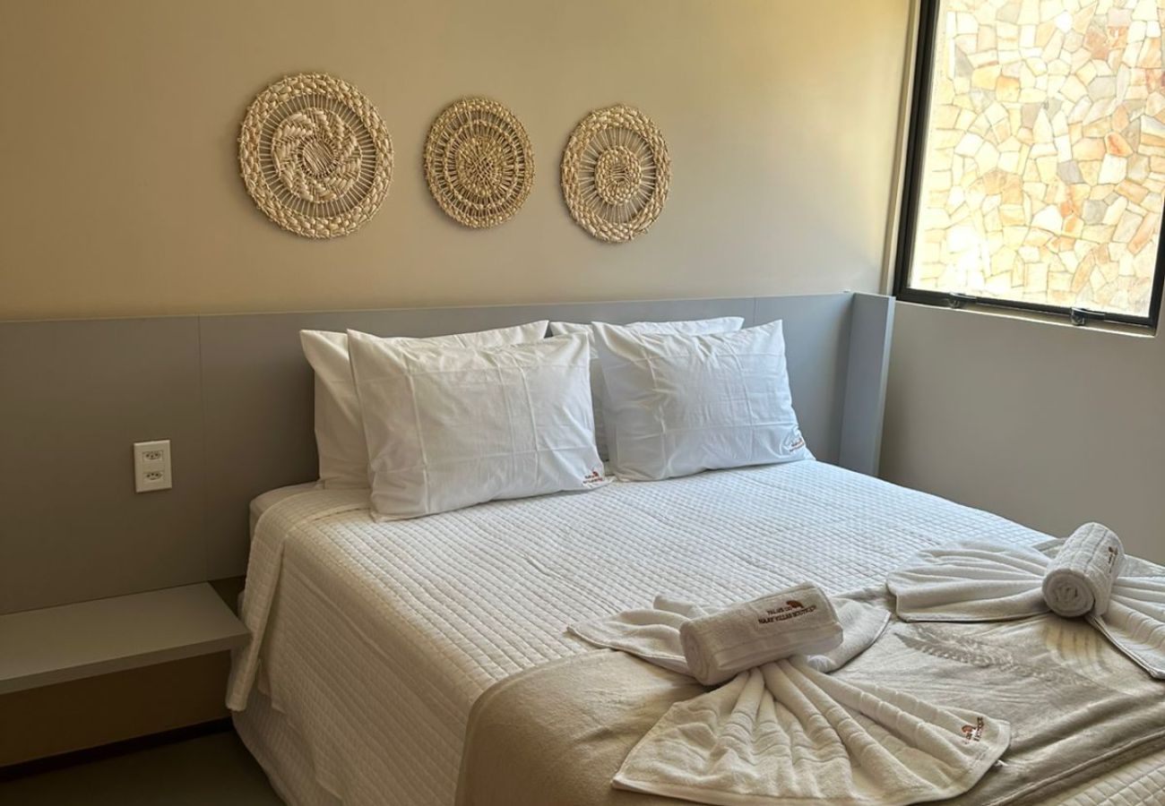 Apartamento em Porto de Pedras - Apto com Hidro Acesso a Praia Para 06 Pessoas