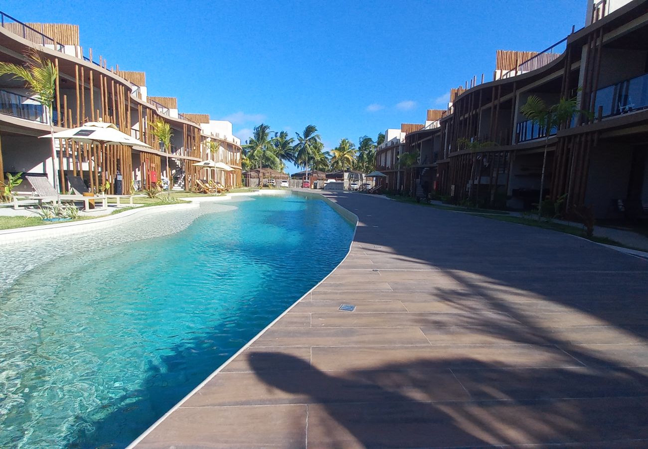 Apartamento em Porto de Pedras - Apto com Hidro Acesso a Praia Para 06 Pessoas