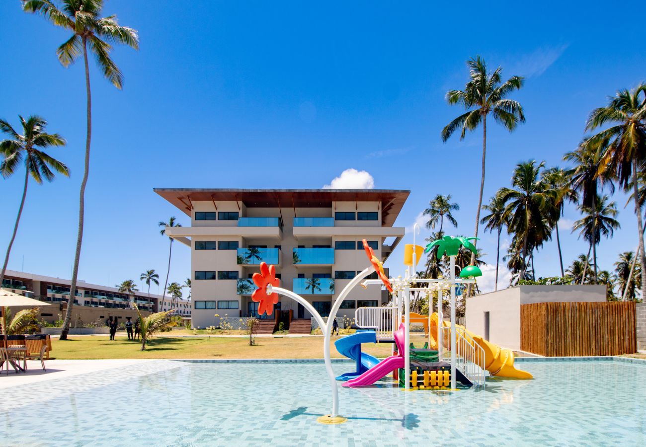 Apartamento em Maceió - Apto Pé na Areia em Resort com Piscina Privativa