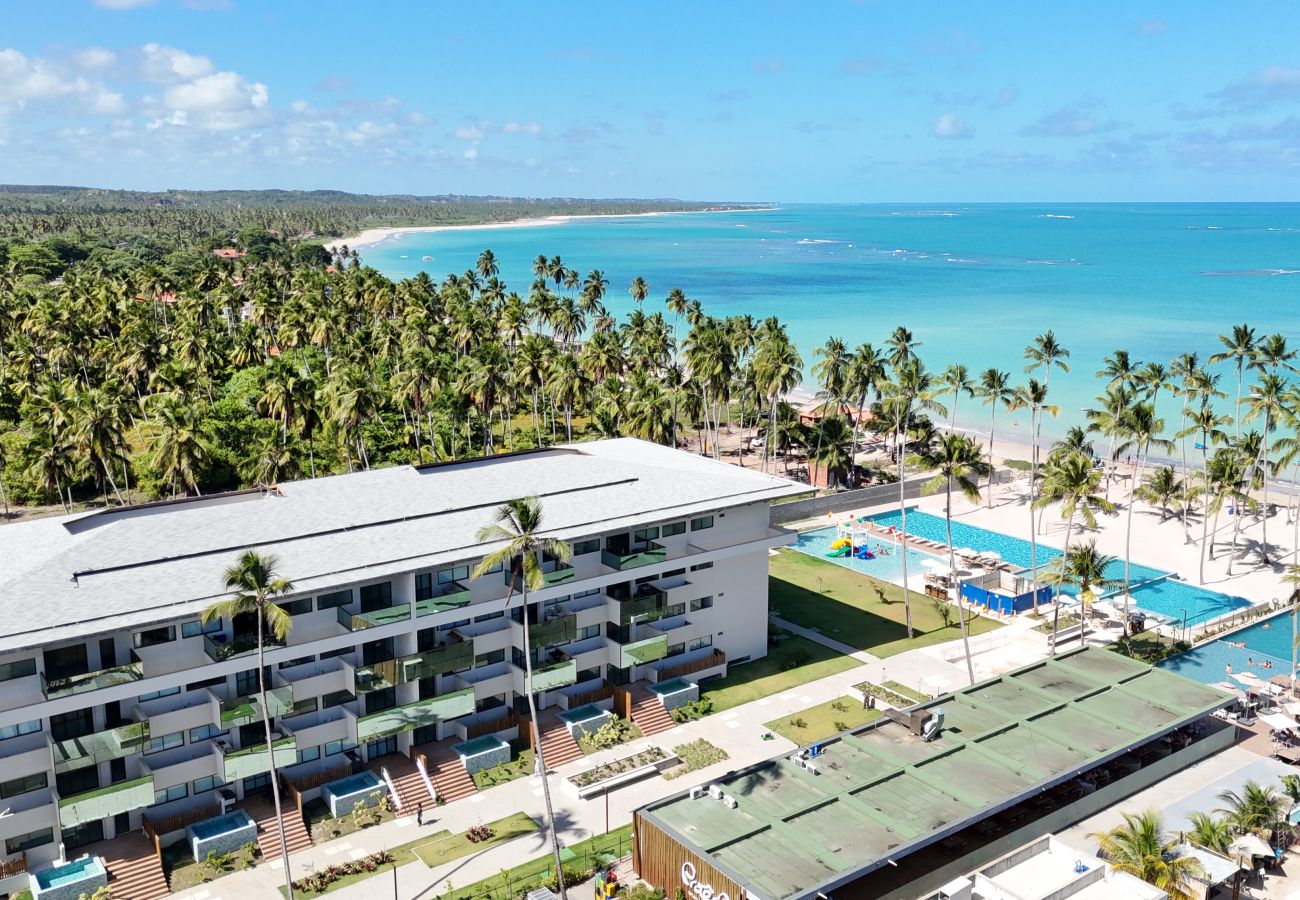 Apartamento em Maceió - Apto Pé na Areia em Resort com Piscina Privativa