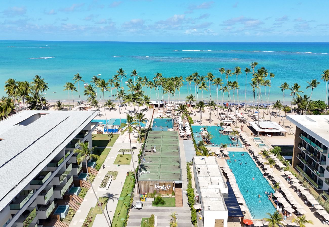 Apartamento em Maceió - Apto Pé na Areia em Resort com Piscina Privativa