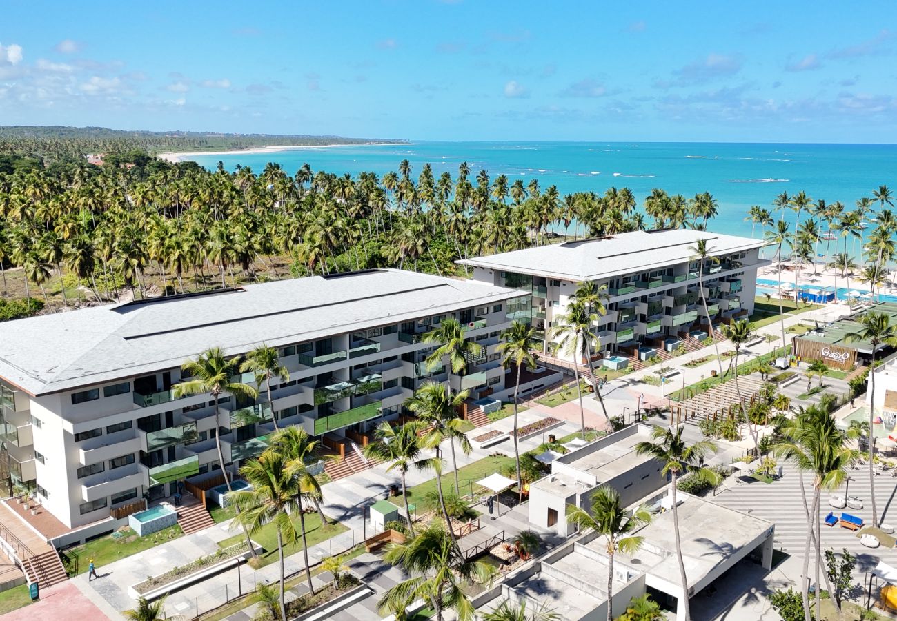 Apartamento em Maceió - Apto Pé na Areia em Resort com Piscina Privativa