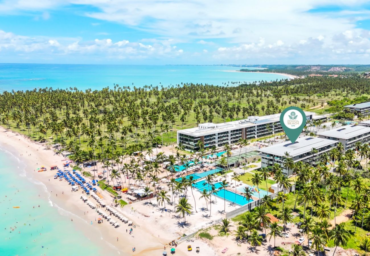 Apartamento em Maceió - Apto Pé na Areia em Resort com Piscina Privativa