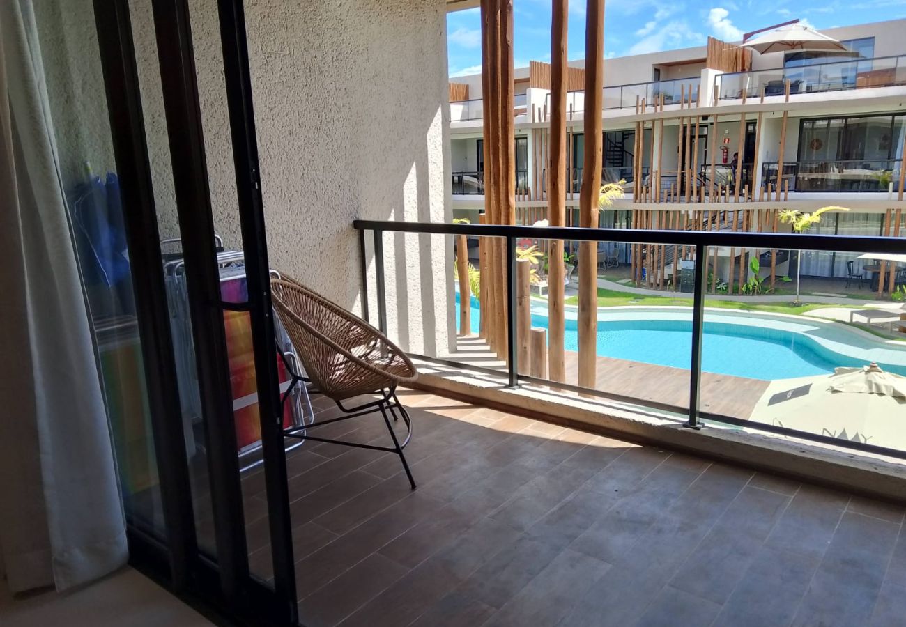 Apartamento em Porto de Pedras - Duplex em Condomínio à 150m da praia para 06 pessoas