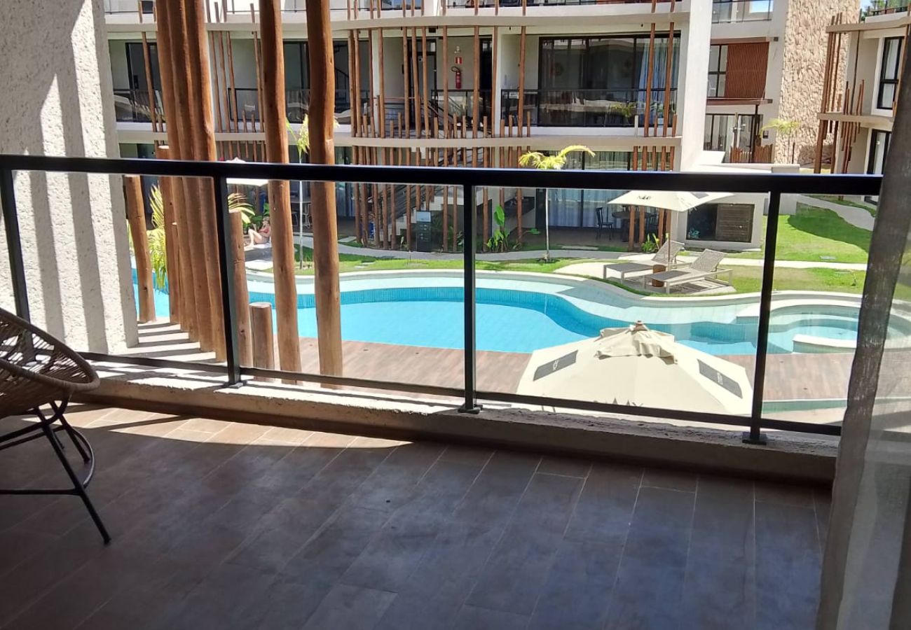 Apartamento em Porto de Pedras - Duplex em Condomínio à 150m da praia para 06 pessoas