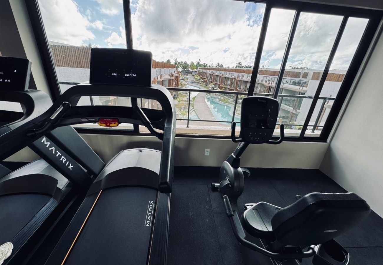 Apartamento em Porto de Pedras - Duplex em Condomínio à 150m da praia para 06 pessoas