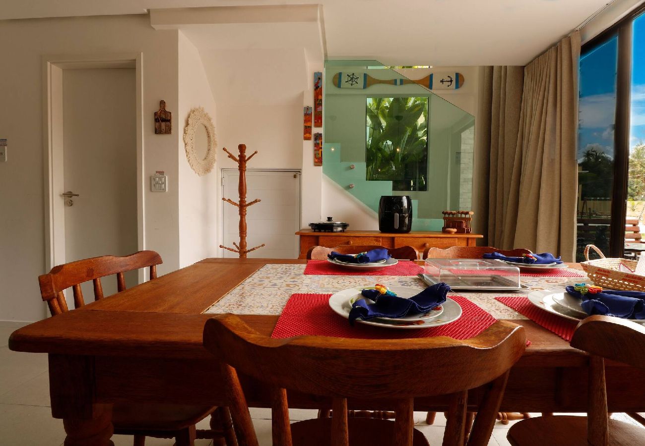 House in São Miguel dos Milagres - House in condominium 5 minutes from the beach 