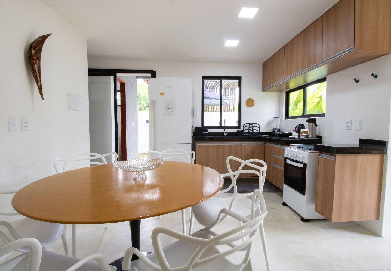 House in Porto de Pedras - Casa Em Milagres 03 suites - 300m from the beach 