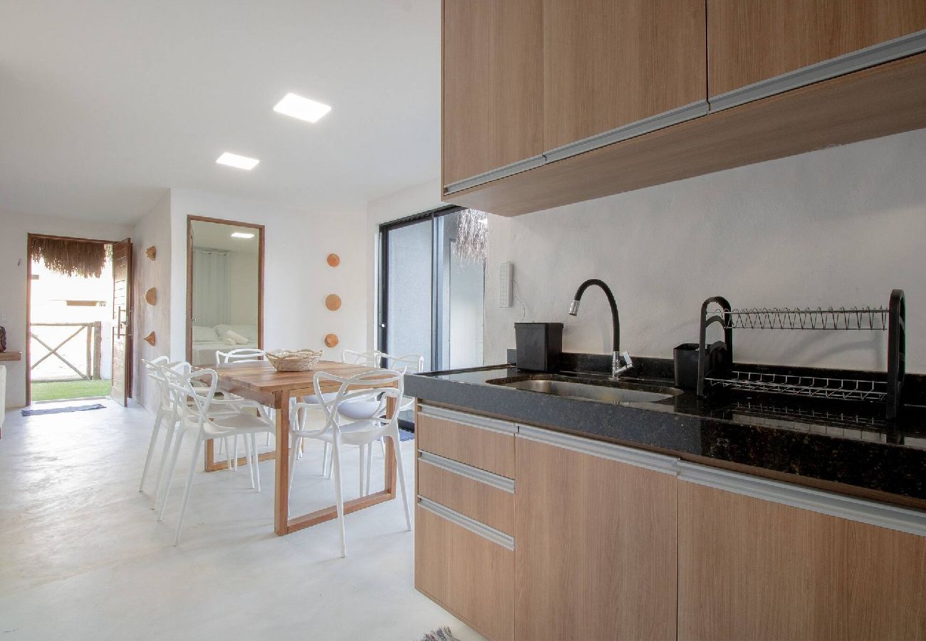 House in Porto de Pedras - Casa Milagres 03 suites 300m from the beach 