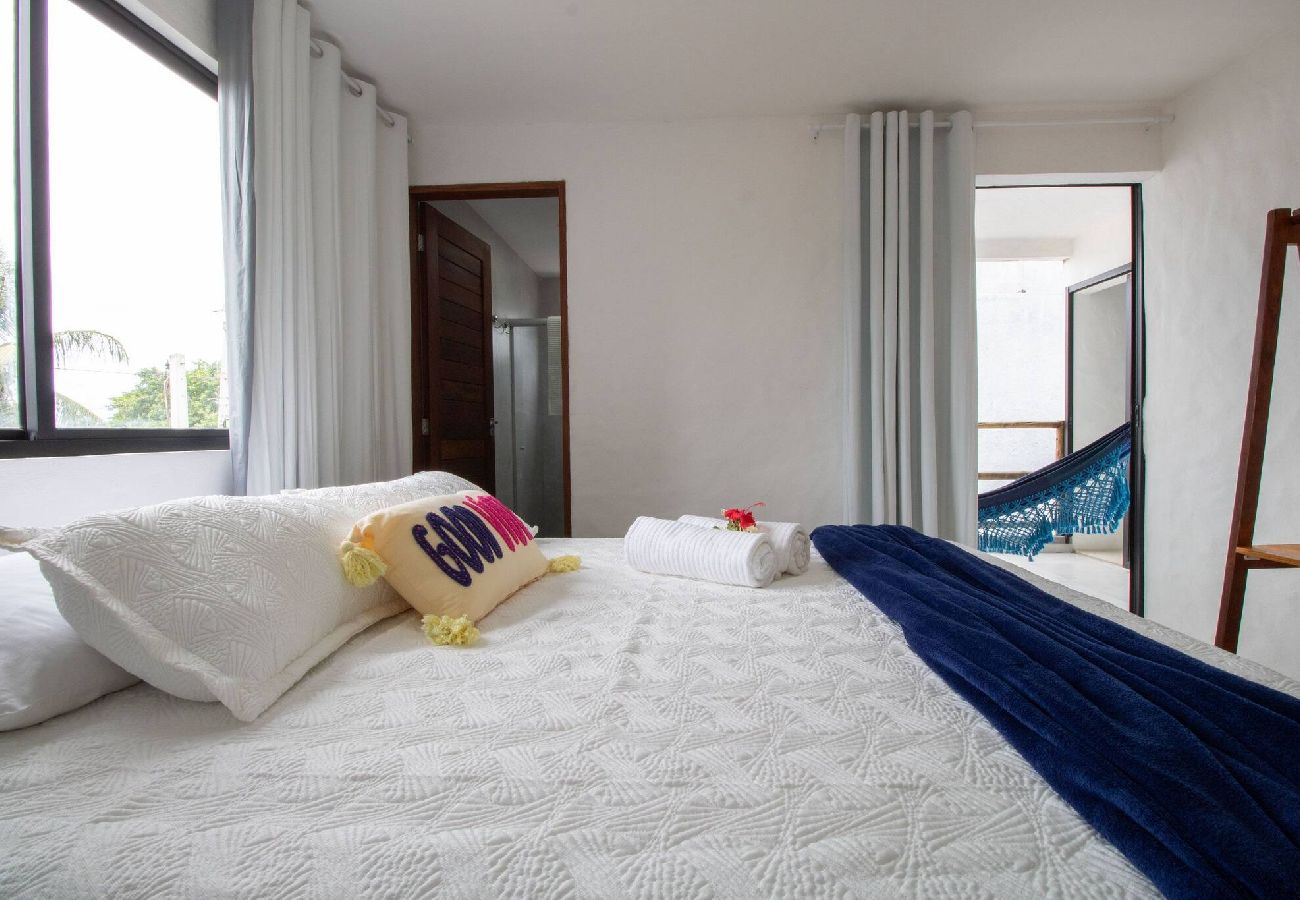 House in Porto de Pedras - Casa Milagres 03 suites - 300m from the beach 