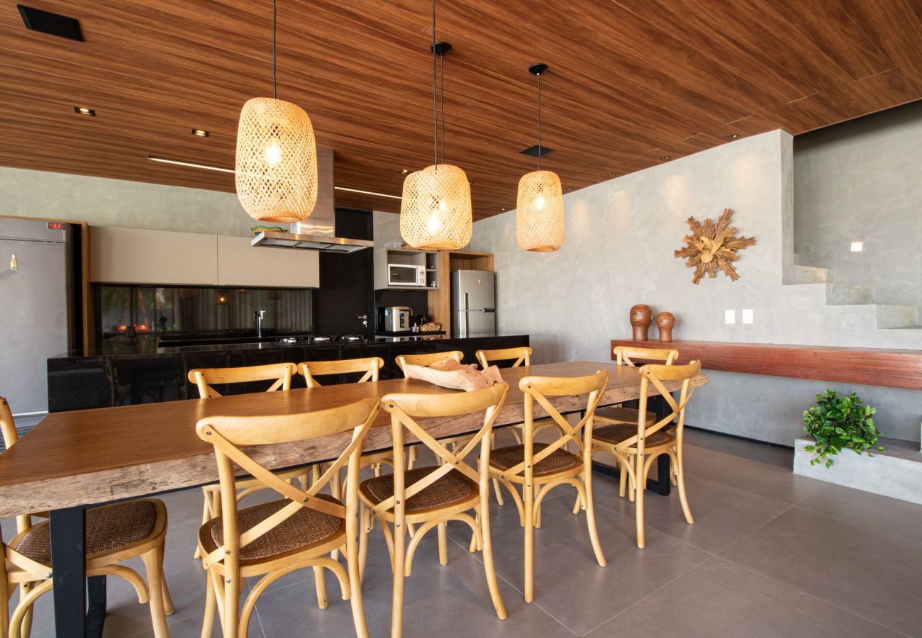House in São Miguel dos Milagres - House in a seaside condominium for 12 people