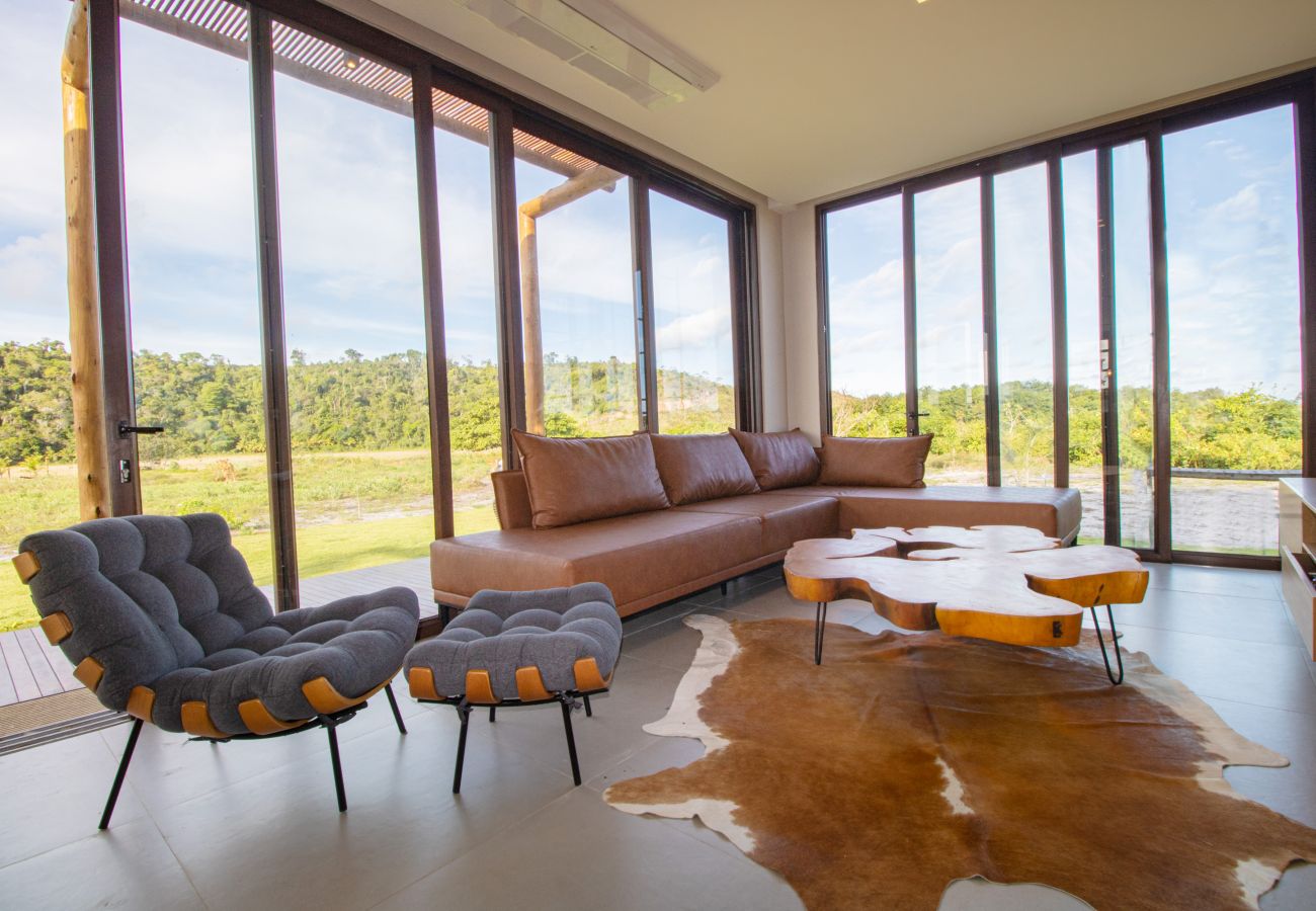 Cottage in Barra de São Miguel - Country House With Private River