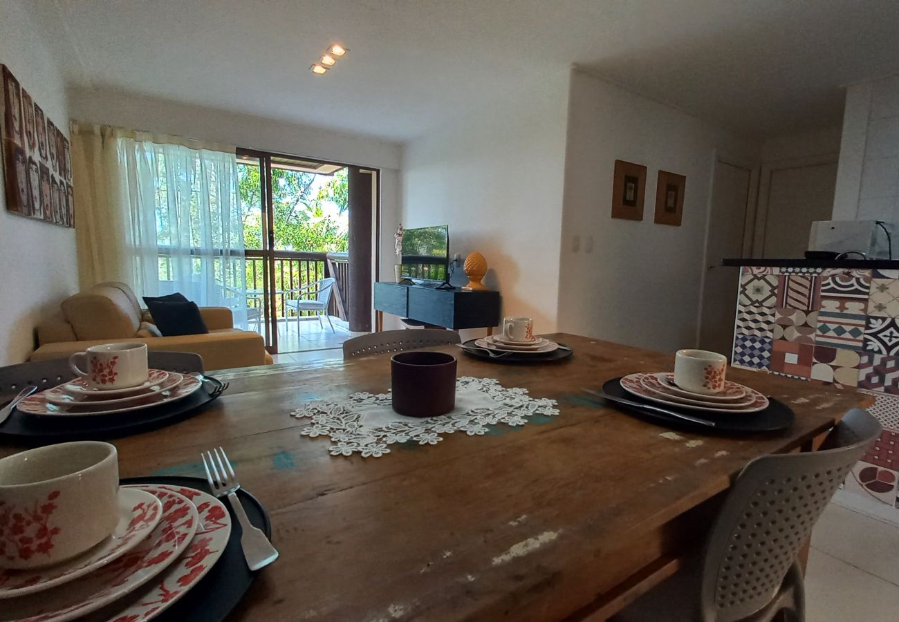 Apartment in Barra de São Miguel - Barra Bali - Apartment with Balcony