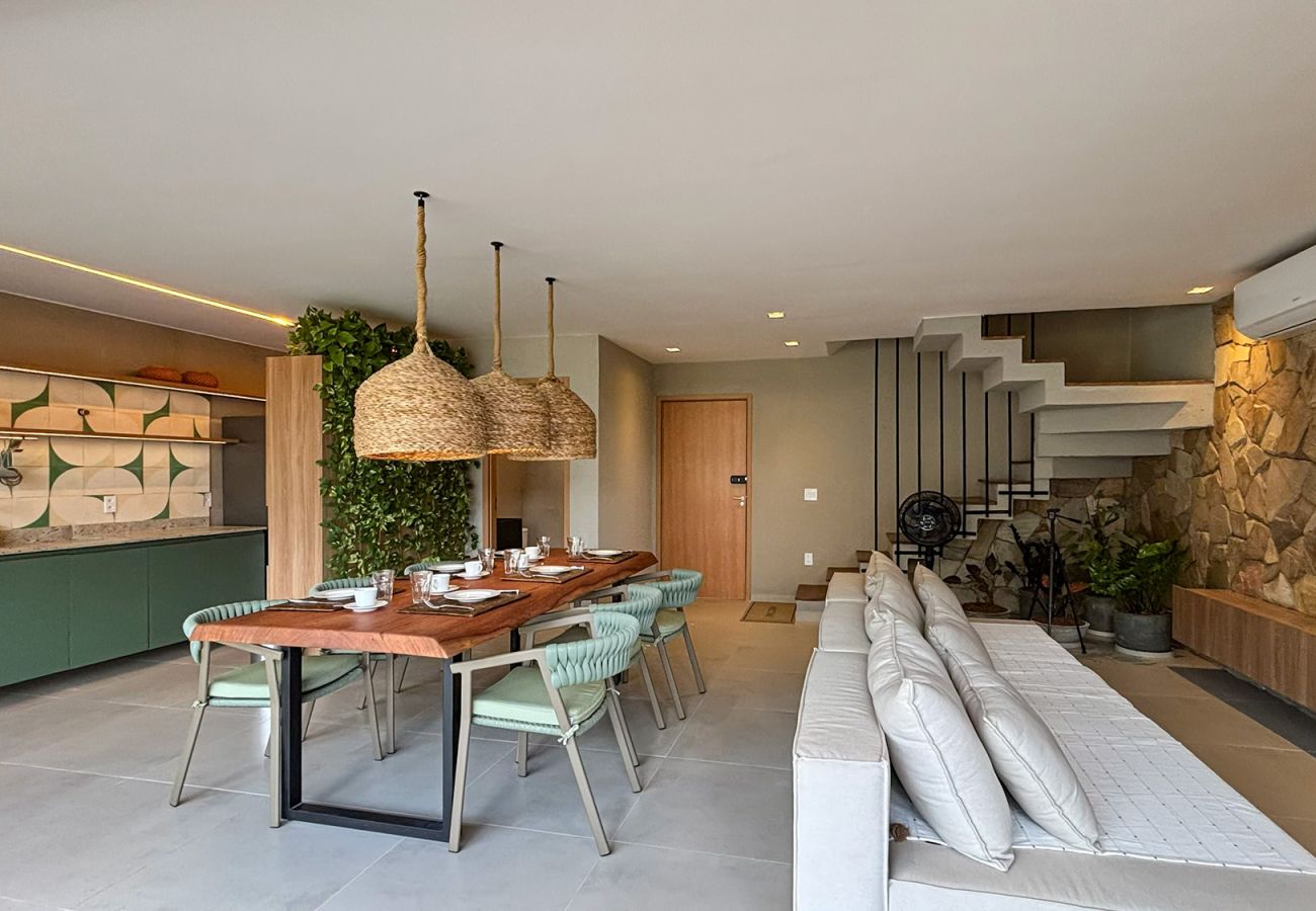 House in Porto de Pedras - House  3 Suite Pool and Hot Tub for up to 9 people