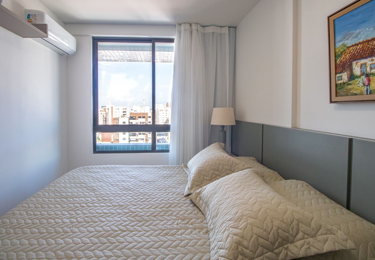 Apartment in Maceió - Apartment with View 3 minutes from the beach