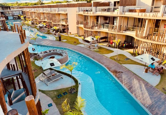 Apartment in Porto de Pedras - Duplex Apartment with Beach Access for 6 People