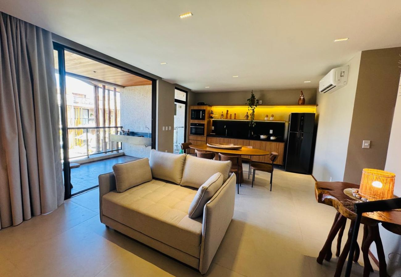 Apartment in Porto de Pedras - Duplex Apartment with Beach Access for 6 People