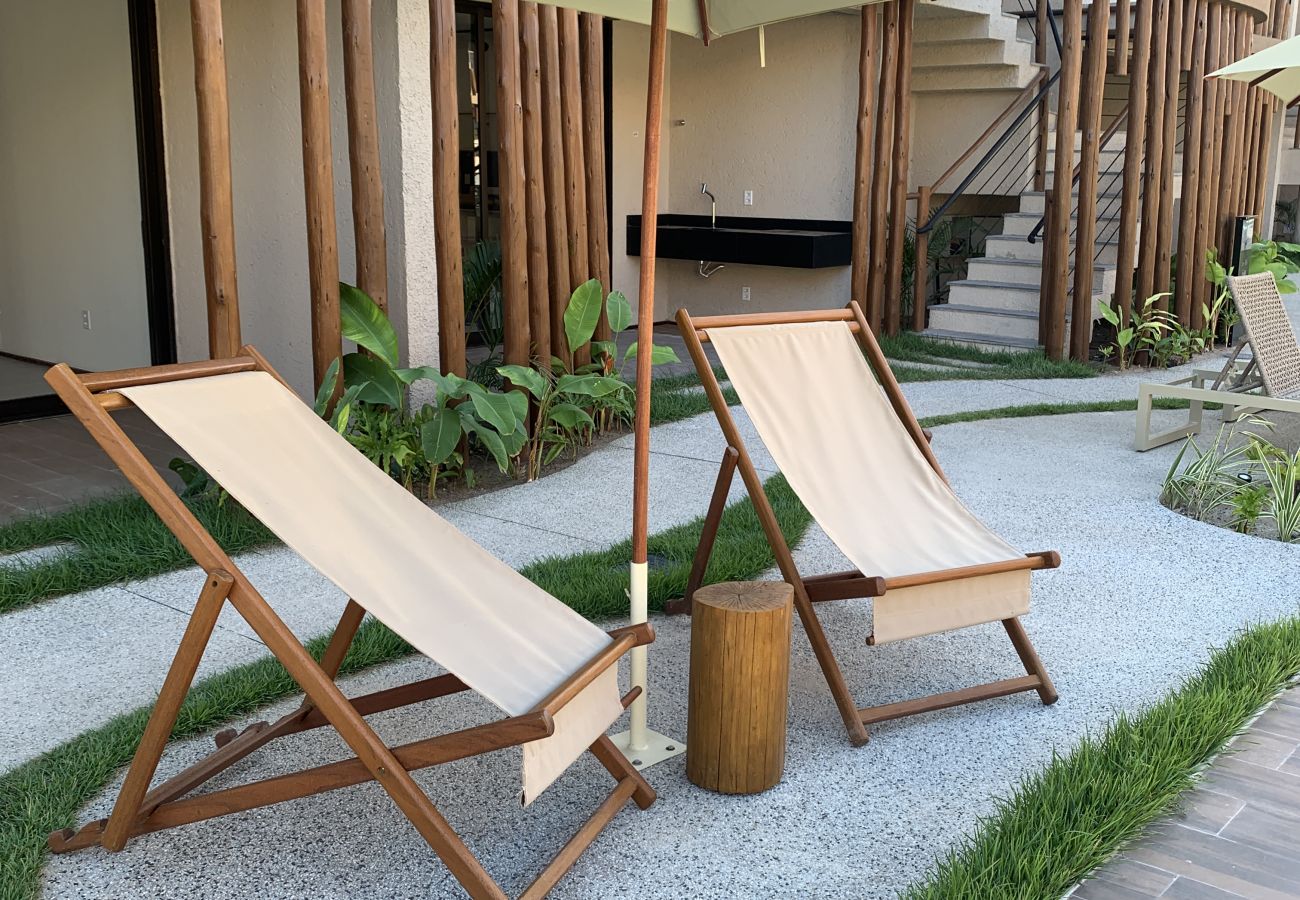 Apartment in Porto de Pedras - Duplex Apartment with Beach Access for 6 People