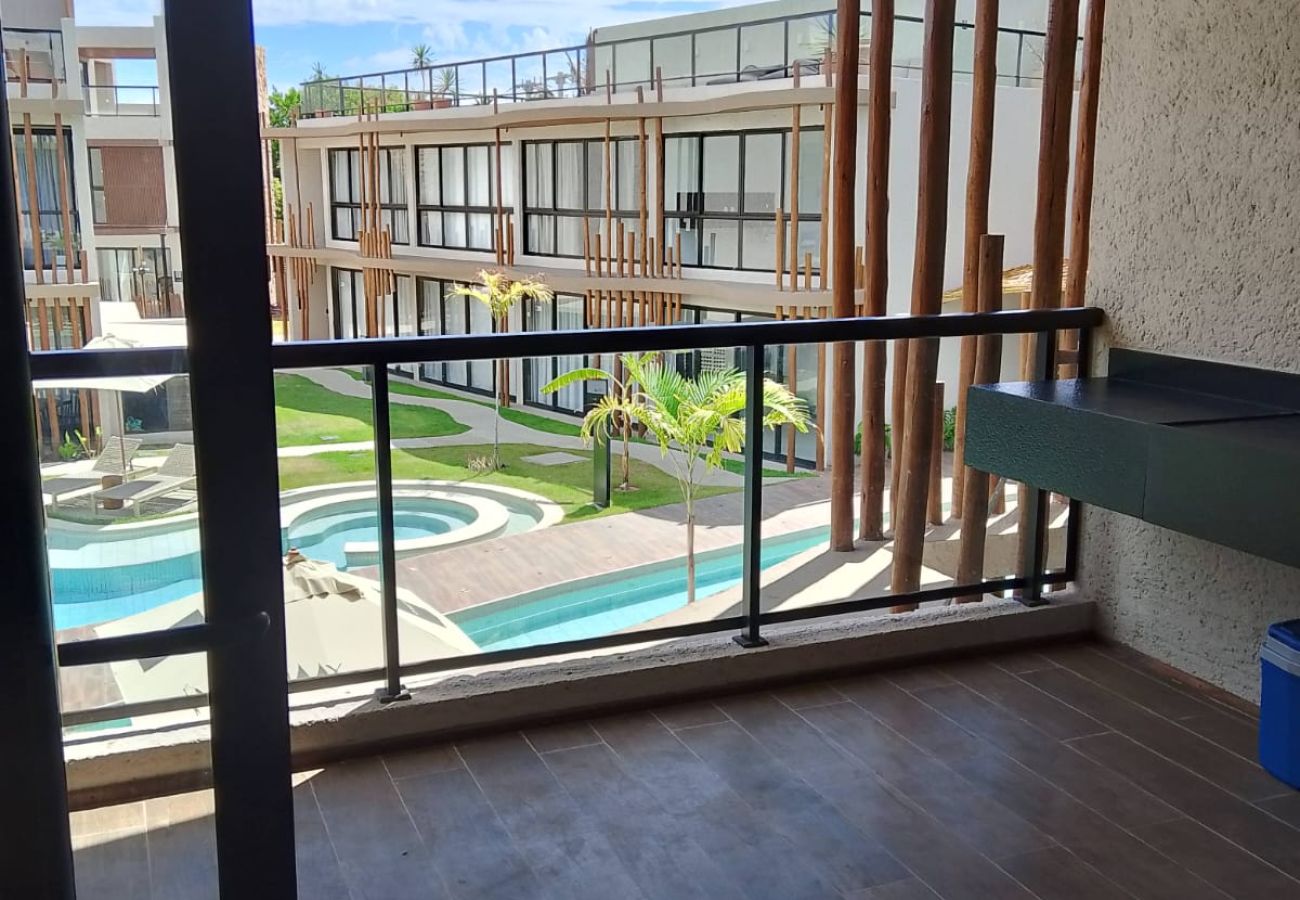 Apartment in Porto de Pedras - Duplex in a gated community, 150m from the beach, sleeps 6 people