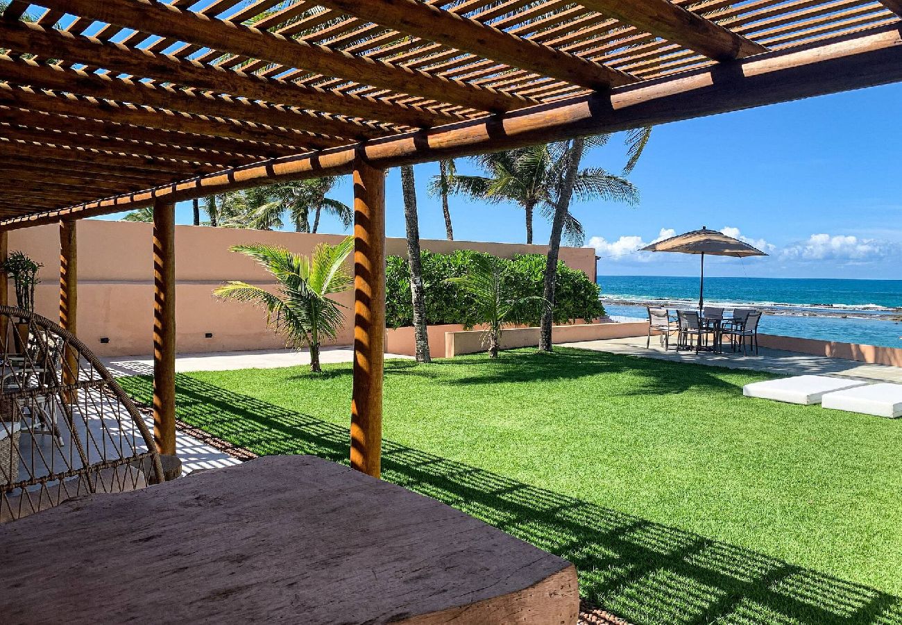 Casa en Barra de São Miguel - Casa Pé na Areia con 05 suites 