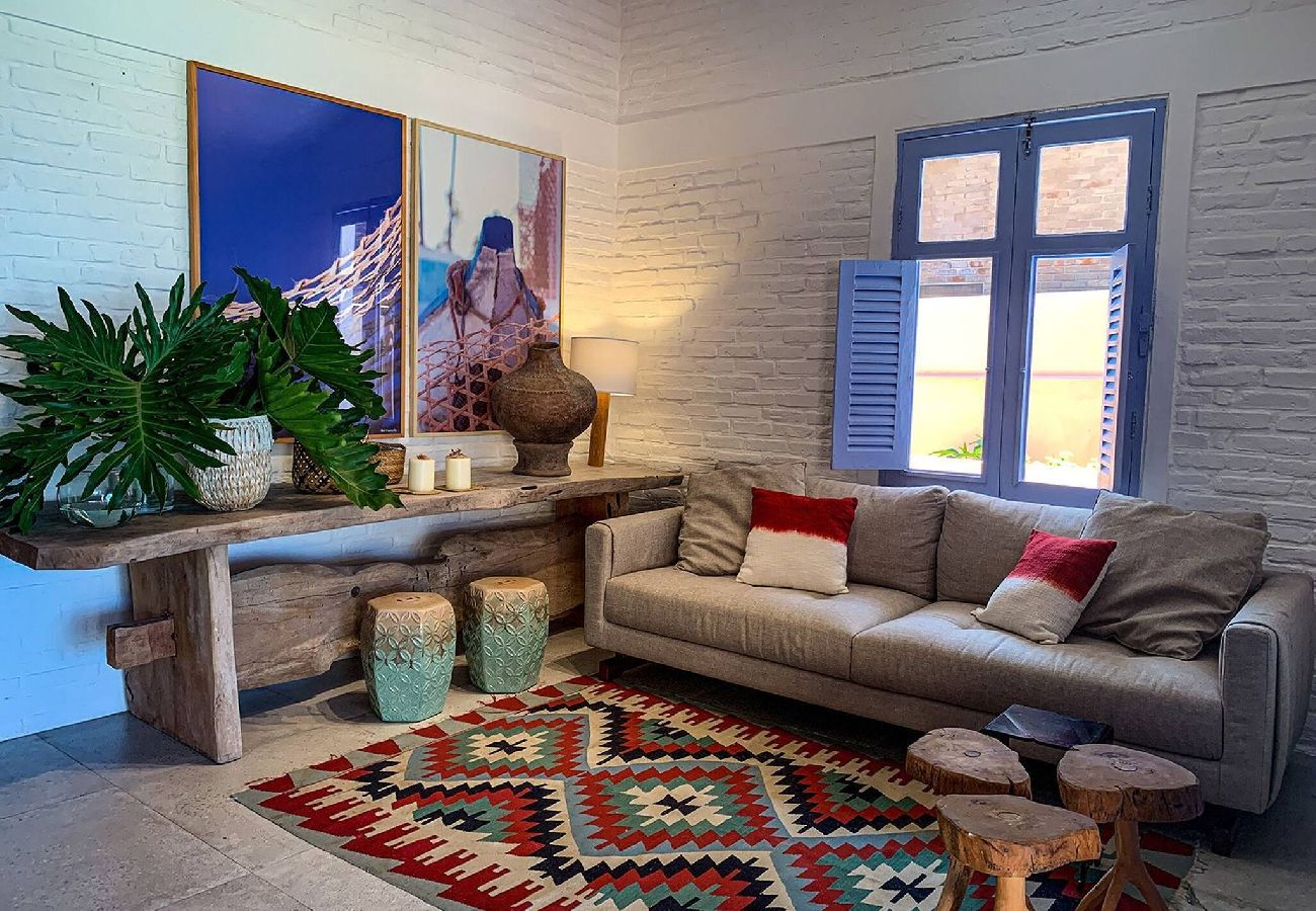 Casa en Barra de São Miguel - Casa Pé na Areia con 05 suites 