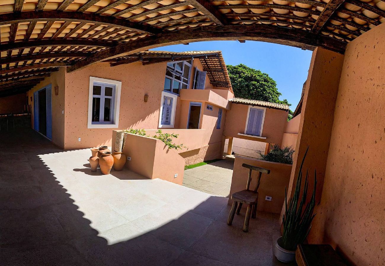 Casa en Barra de São Miguel - Casa Pé na Areia con 05 suites 