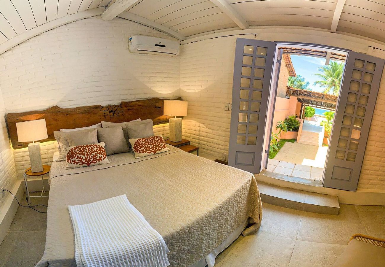 Casa en Barra de São Miguel - Casa Pé na Areia con 05 suites 