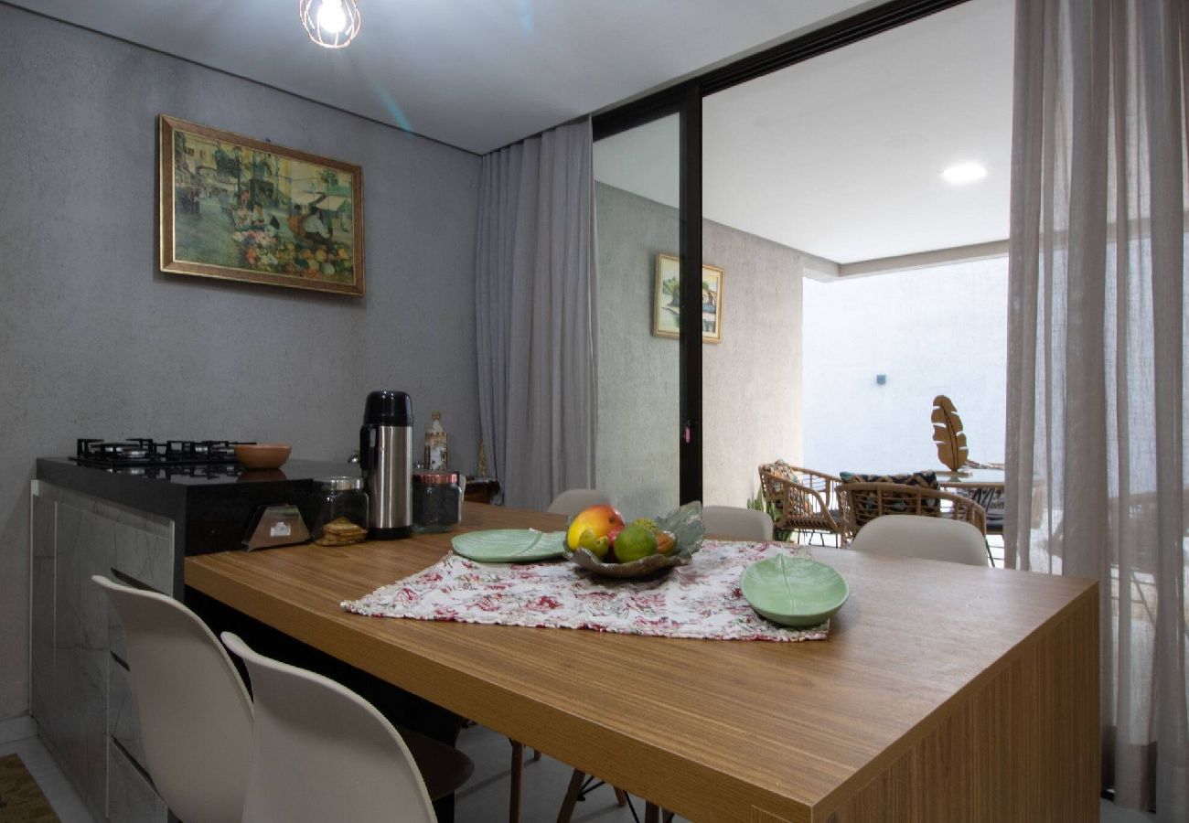 Casa en Porto de Pedras - Casa con Área Gourmet a 250m de la Playa 
