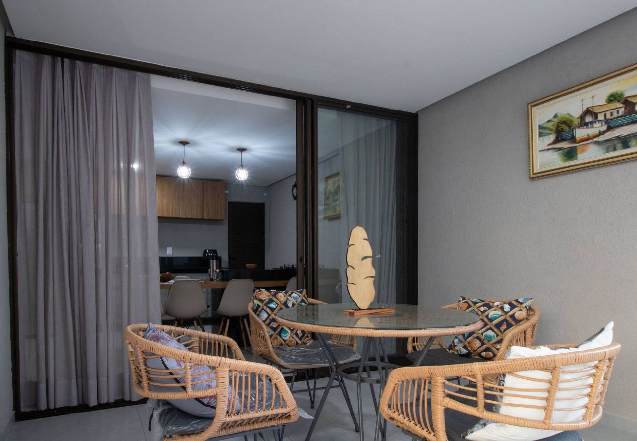 Casa en Porto de Pedras - Casa con Área Gourmet a 250m de la Playa 