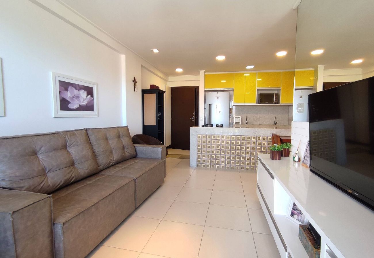 Apartamento en Barra de São Miguel - Barra Bali Pie en la arena con vista al mar 