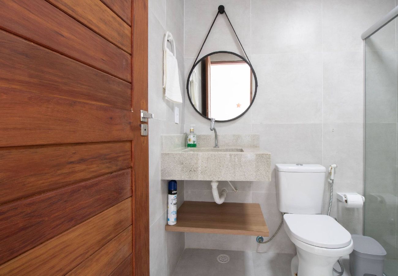 Casa en Porto de Pedras - Casa Em Milagres 03 suites - 300 m de la playa 