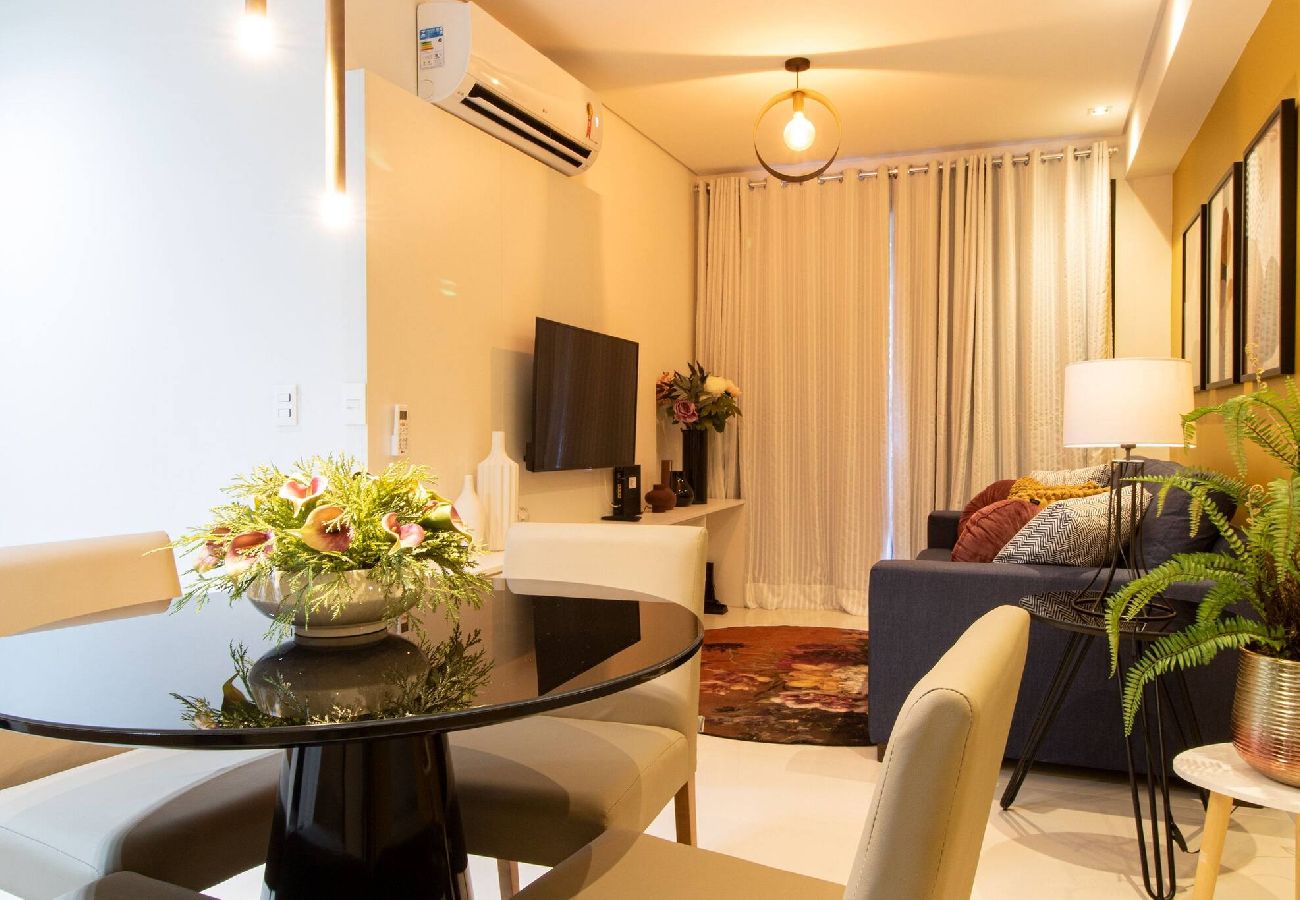 Apartamento en Maceió - Apartamento con Balcón y a 3 minutos de la playa 