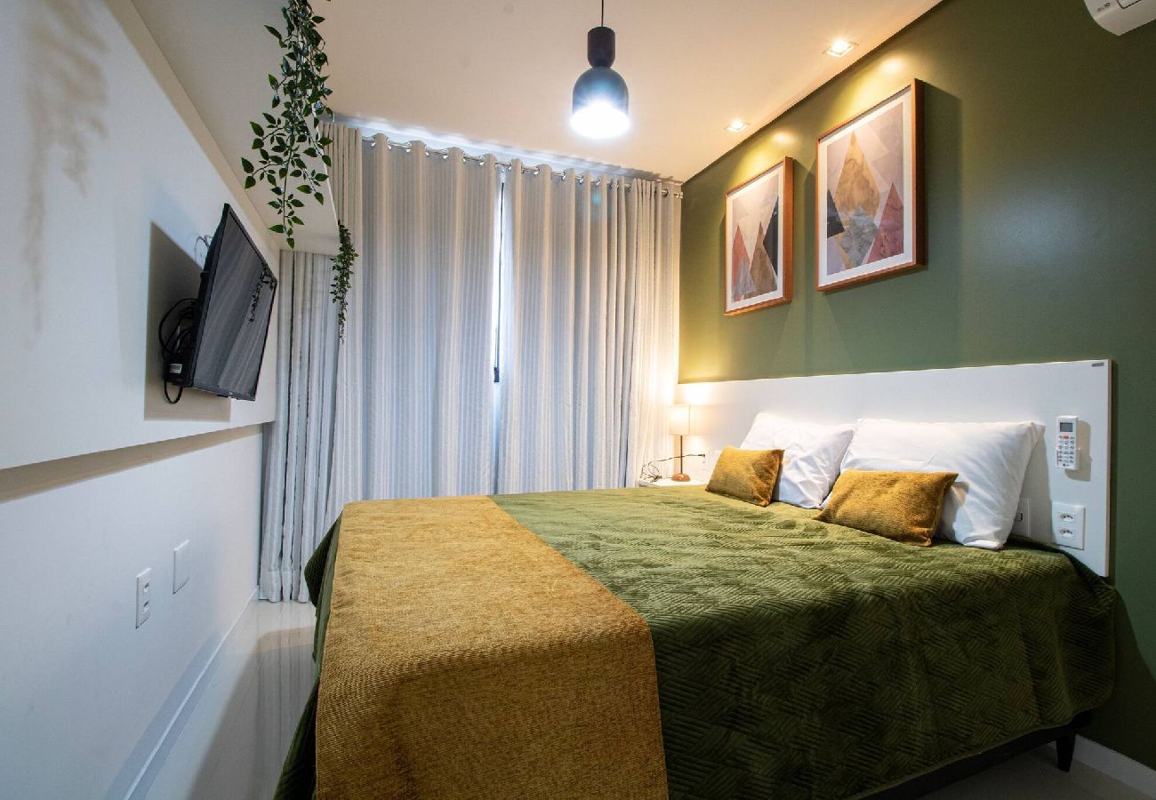 Apartamento en Maceió - Apartamento con Balcón y a 3 minutos de la playa 
