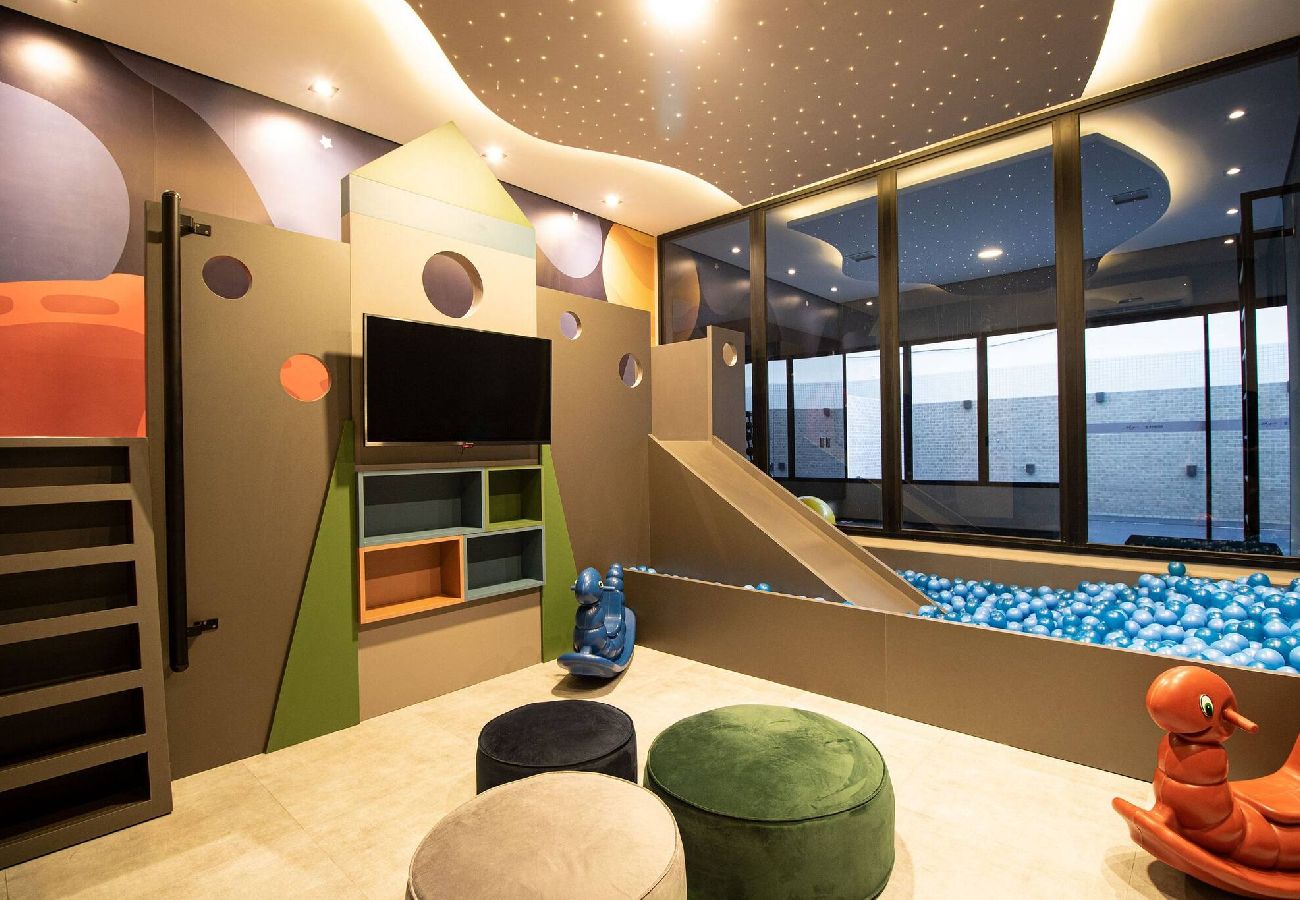Apartamento en Maceió - Apartamento con Balcón y a 3 minutos de la playa 