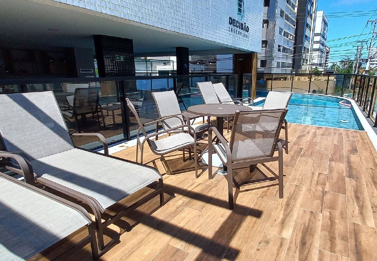 Apartamento en Maceió - Apartamento para 4 Huéspedes, proximo de la Playa 