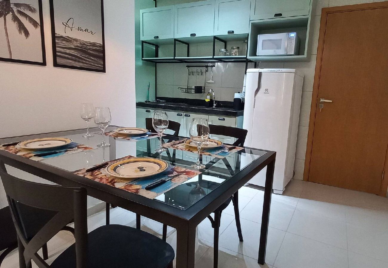 Apartamento en Maceió - Apartamento para 4 Huéspedes, proximo de la Playa 