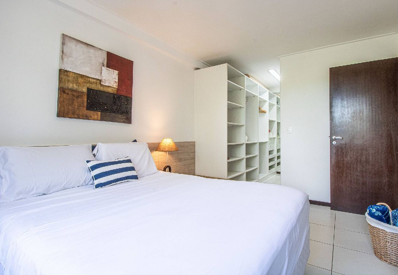 Apartamento en Barra de São Miguel - Barra Bali - Condominio Pé na Areia Vista al Mar 