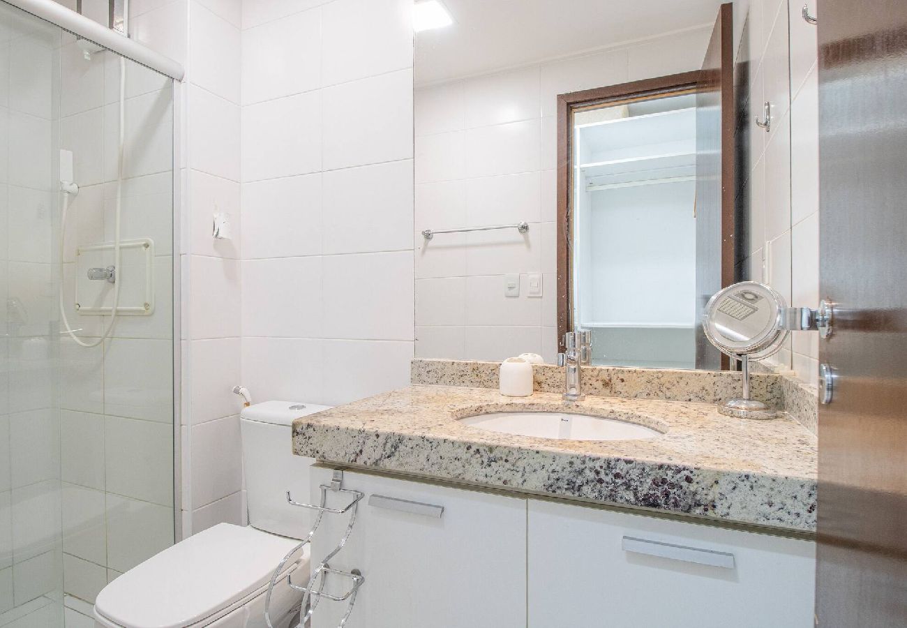 Apartamento en Barra de São Miguel - Barra Bali - Condominio Pé na Areia Vista al Mar 