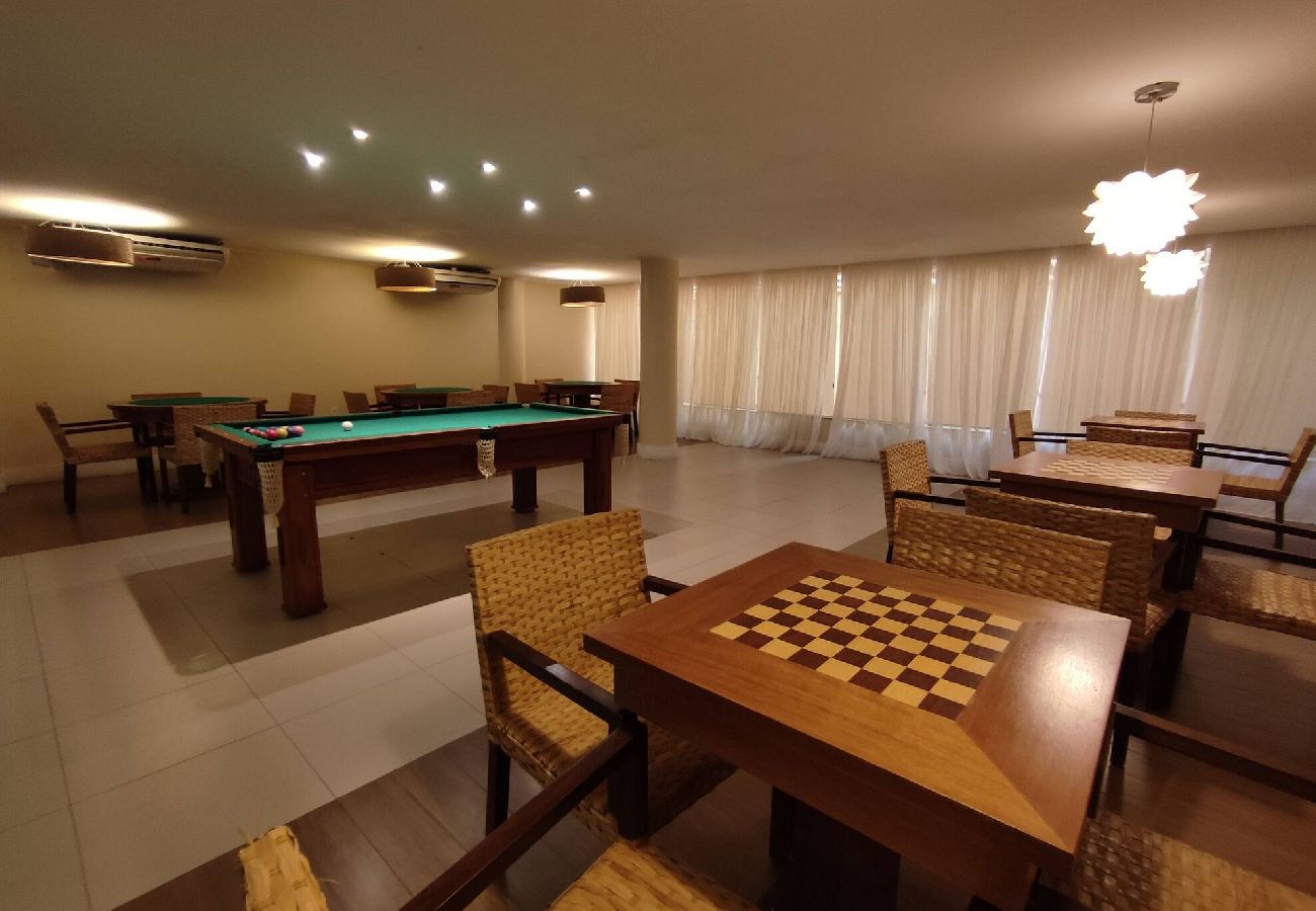 Apartamento en Barra de São Miguel - Barra Bali - Condominio Pé na Areia Vista al Mar 