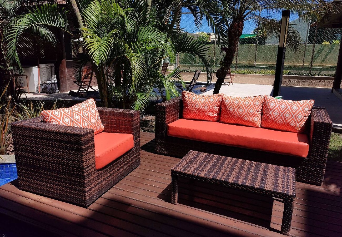 Apartamento en Barra de São Miguel - Barra Bali - Condominio Pé na Areia Vista al Mar 