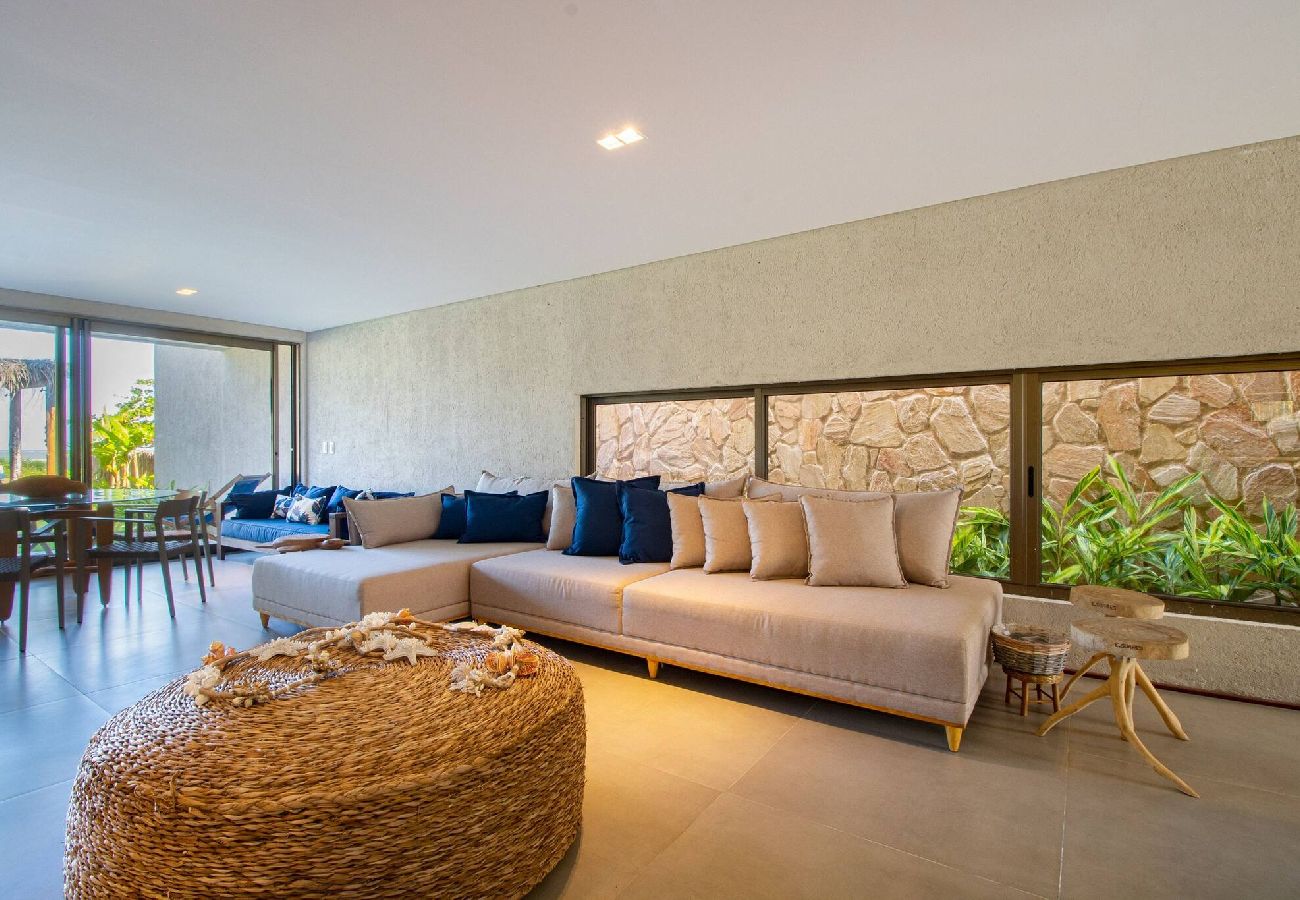Casa en São Miguel dos Milagres - Casa junto al mar en Milagres para 13 personas 